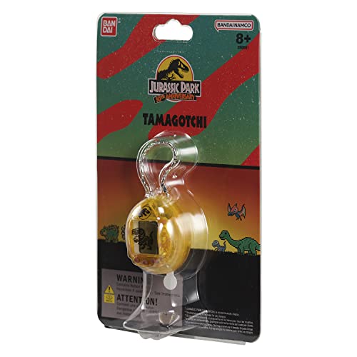 Jurassic Park Tamagotchi Nano - Dinosaur Amber Version