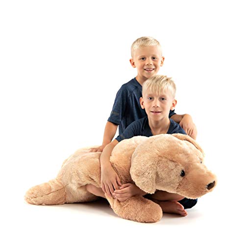 Giant Plush Dog Body Pillow for Kids