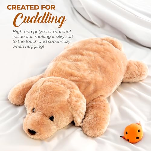 Giant Plush Dog Body Pillow for Kids