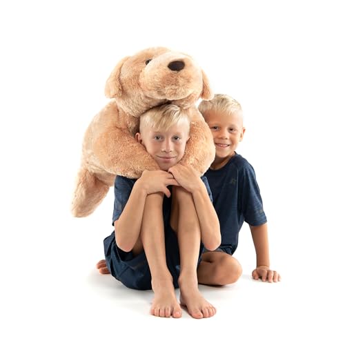 Giant Plush Dog Body Pillow for Kids