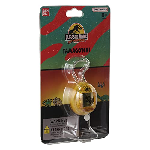 Jurassic Park Tamagotchi Nano - Dinosaur Amber Version