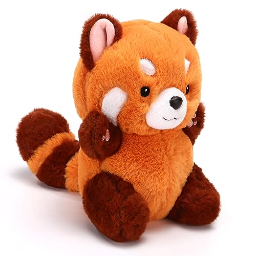 Cute Red Panda Plush Toy - 9" Stuffed Animal