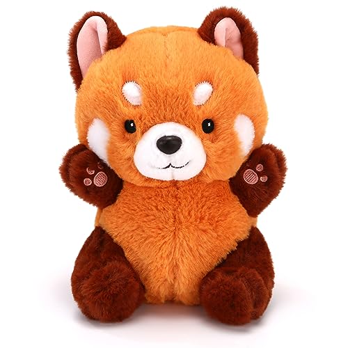 Cute Red Panda Plush Toy - 9" Stuffed Animal