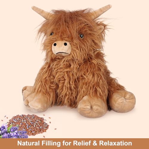 SuzziPals Lavender Cow Plush Stuffed Animal