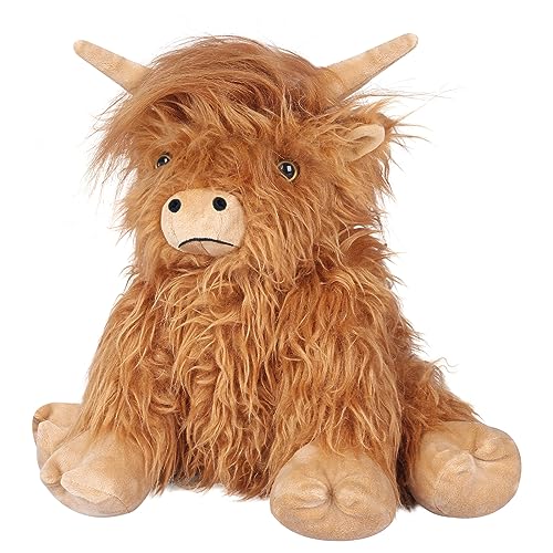 SuzziPals Lavender Cow Plush Stuffed Animal