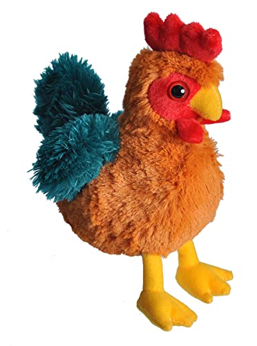 Wild Republic 7-Inch Rooster Plush Toy