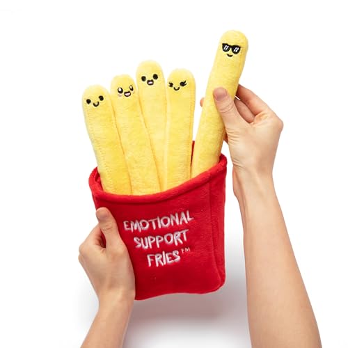Emotional Support Fries Plush Cuddly Stuffed Toy