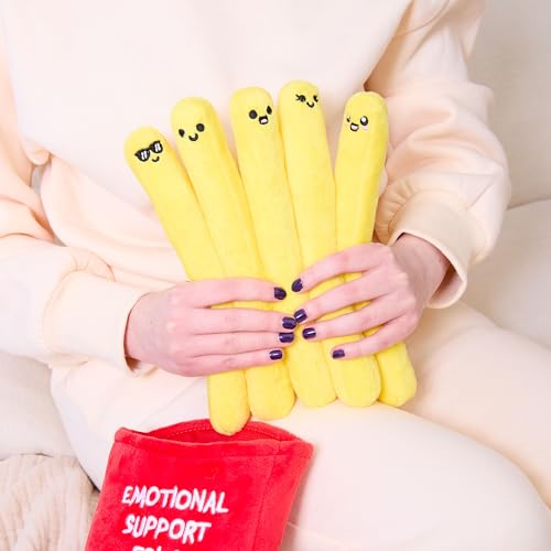 Emotional Support Fries Plush Cuddly Stuffed Toy