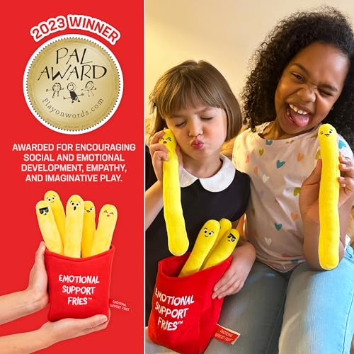 Emotional Support Fries Plush Cuddly Stuffed Toy