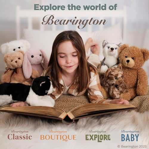 Bearington Lil’ Socks 8-Inch Cat Plush Toy