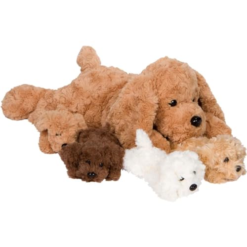 PixieCrush Magical Labradoodle and Puppy Plush Set