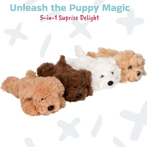 PixieCrush Magical Labradoodle and Puppy Plush Set