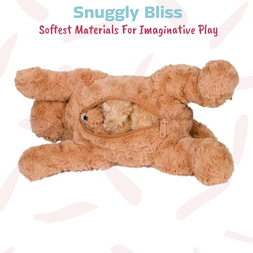 PixieCrush Magical Labradoodle and Puppy Plush Set