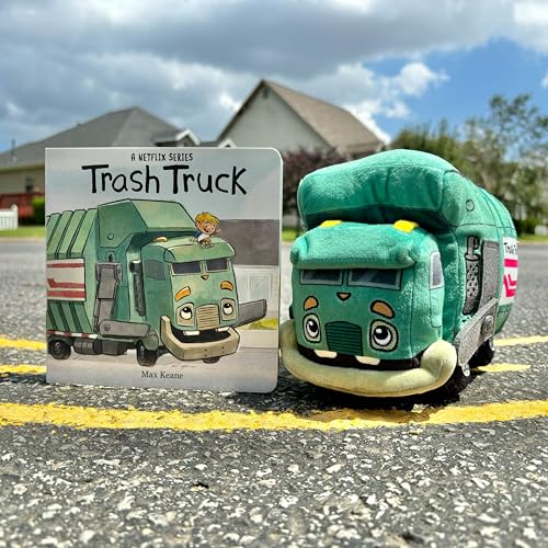 MerryMakers 11" Trash Truck Plush Toy