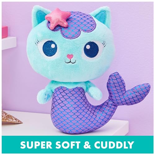 Gabby's Dollhouse MerCat Plush Toy for Kids