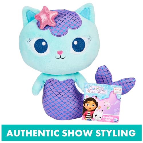 Gabby's Dollhouse MerCat Plush Toy for Kids