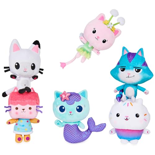 Gabby's Dollhouse MerCat Plush Toy for Kids