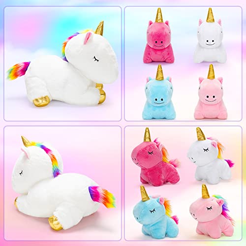Unicorn Mommy Plush Toy Set with Baby Unicorns