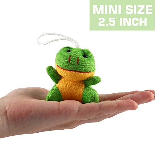 32-Piece Mini Plush Animal Toy Set