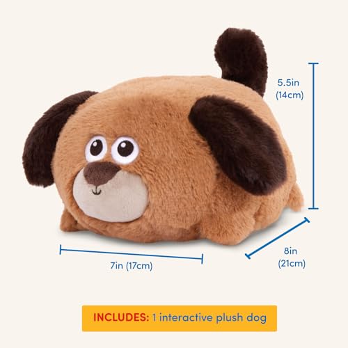 Interactive Plush Crawling Dog Toy for Toddlers