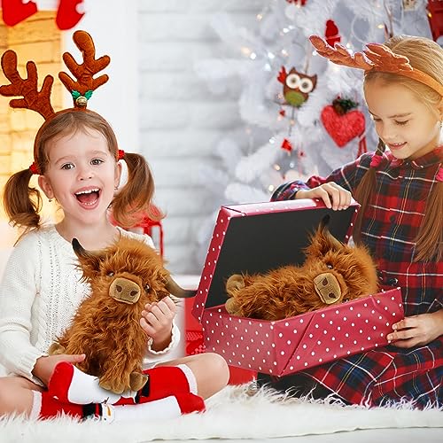 Highland Cows Plush Stuffed Animal for Kids