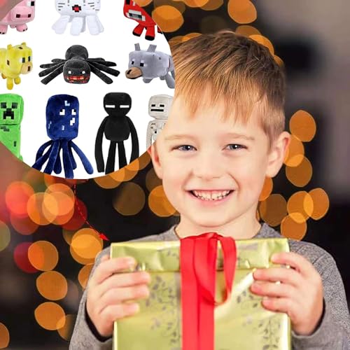 Cute Mooshroom and Animal Plush Toys Set (10PC)