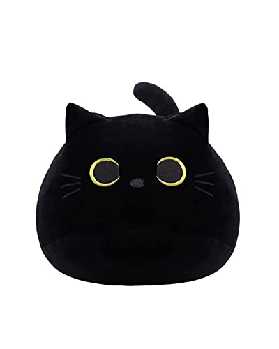 Black Cat Plush Toy: Soft Stuffed Animal