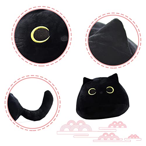 Black Cat Plush Toy: Soft Stuffed Animal