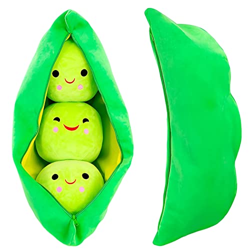 Giant Peas in a Pod Plush Stuffed Toy