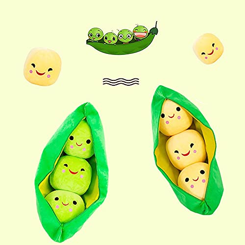 Giant Peas in a Pod Plush Stuffed Toy
