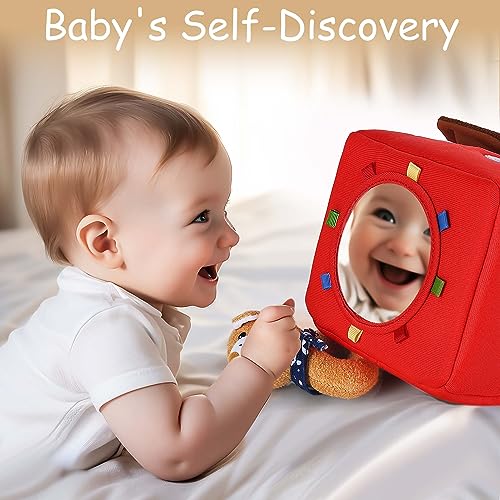 Plush Baby Rattle Farm Animal Toy Set