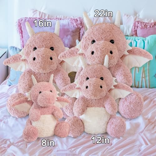 SUSULF Little Flying Dragon Plush Toy - Pink