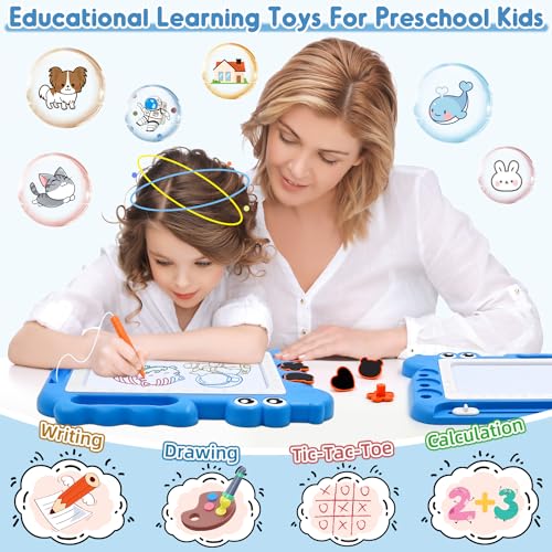 Magnetic Drawing Board for Toddlers Age 2-4