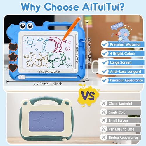 Magnetic Drawing Board for Toddlers Age 2-4