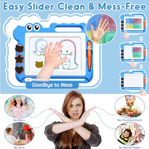 Magnetic Drawing Board for Toddlers Age 2-4