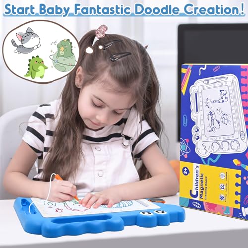 Magnetic Drawing Board for Toddlers Age 2-4