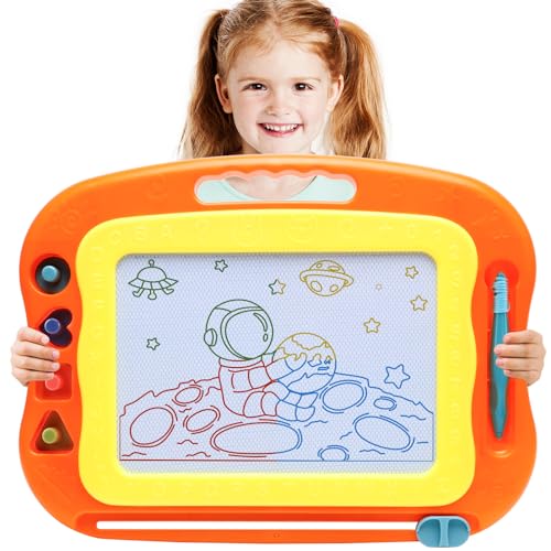 15-Inch Magnetic Drawing Board for Kids
