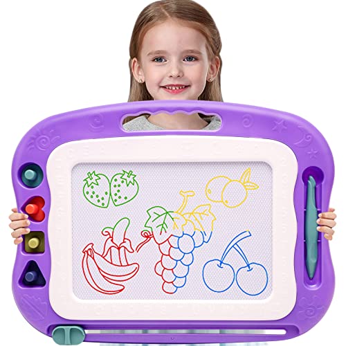 Wellchild Magnetic Drawing Board for Toddlers and Kids