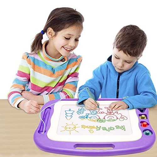 Wellchild Magnetic Drawing Board for Toddlers and Kids