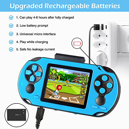 16 Bit Handheld Game Console + 230 Retro Games