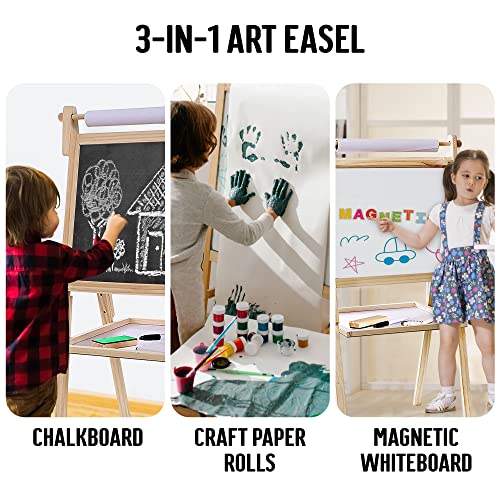Kraftic Deluxe Art Easel for Kids
