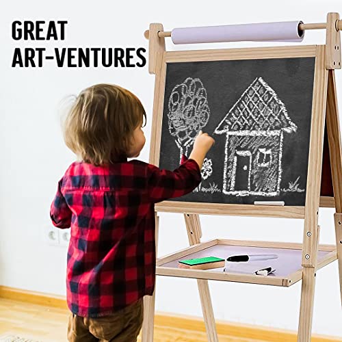 Kraftic Deluxe Art Easel for Kids