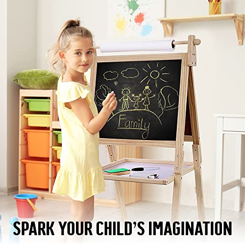 Kraftic Deluxe Art Easel for Kids