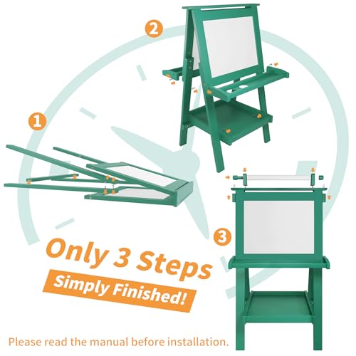 Deluxe Foldable Art Easel with Accessories for Kids