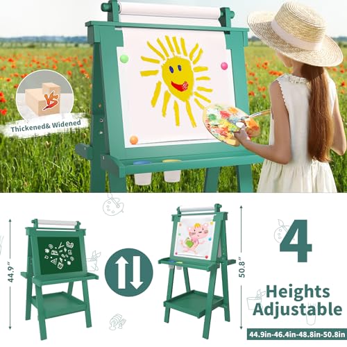 Deluxe Foldable Art Easel with Accessories for Kids