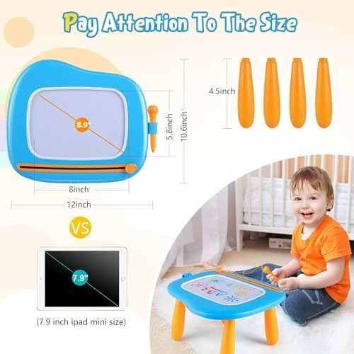 Smasiagon Magnetic Drawing Board for Toddlers
