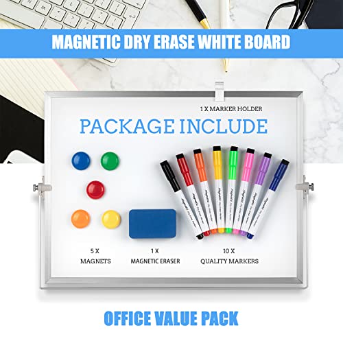Magnetic Dry Erase Desktop Whiteboard for Kids