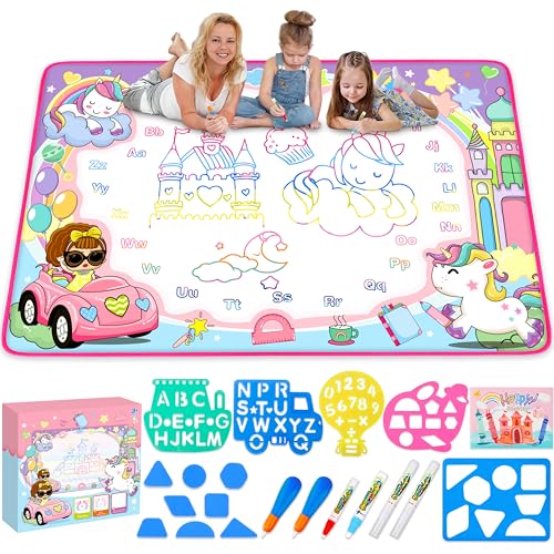 Magic Water Doodle Mat for Kids Creativity