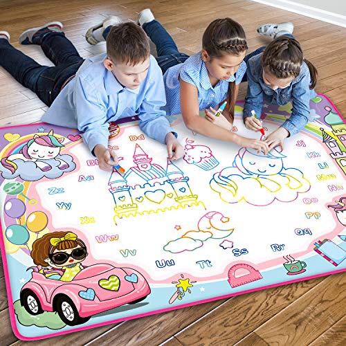 Magic Water Doodle Mat for Kids Creativity