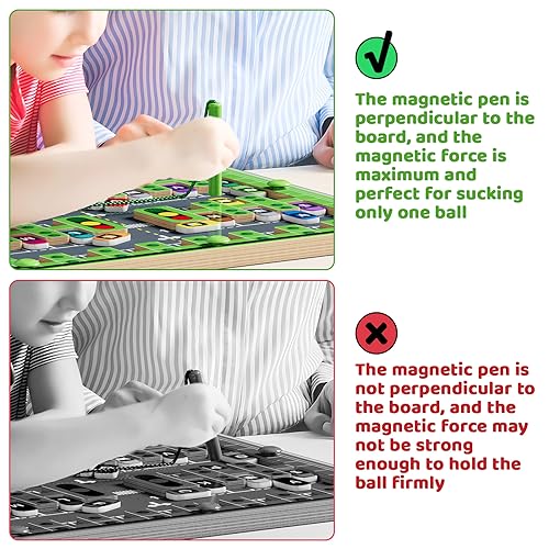 Magnetic Alphabet Maze Montessori Educational Toy